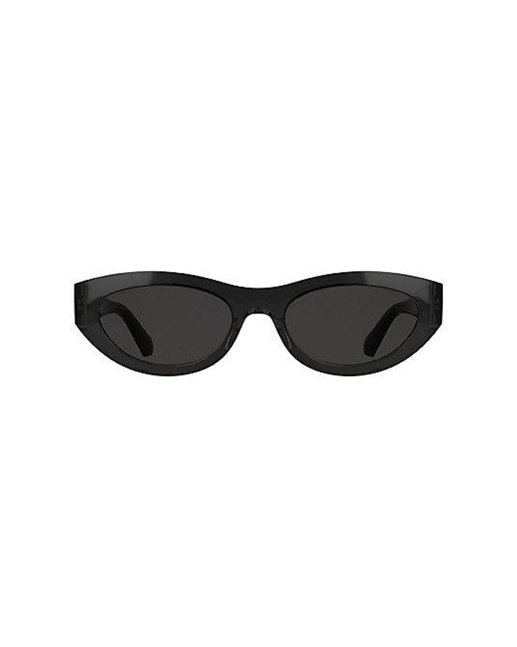 Calvin Klein Black Jeans Oval Sunglasses