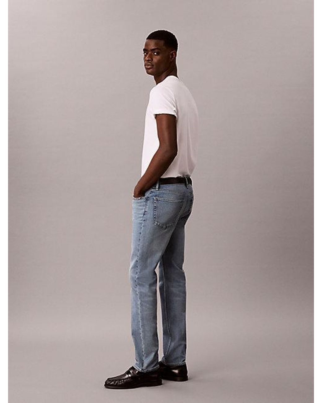 Calvin Klein Multicolor Slim Straight Jeans for men