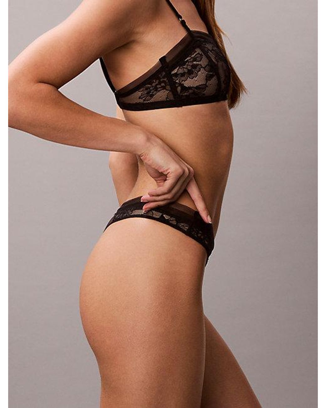 Calvin Klein String in het Brown