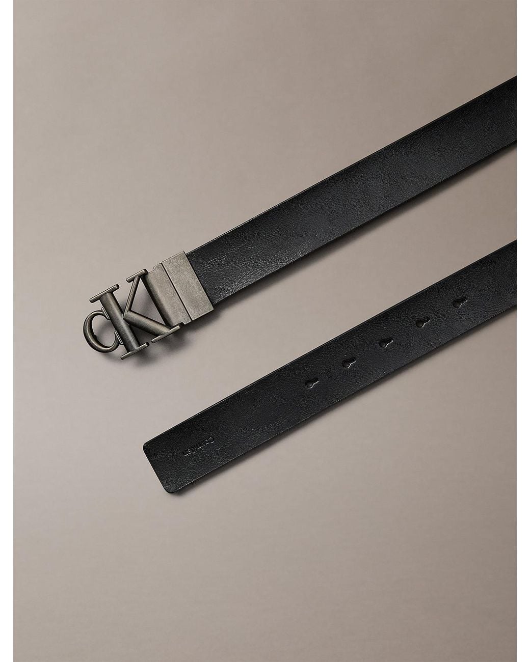 Cintura Con Logo di Calvin Klein in Multicolor da Uomo