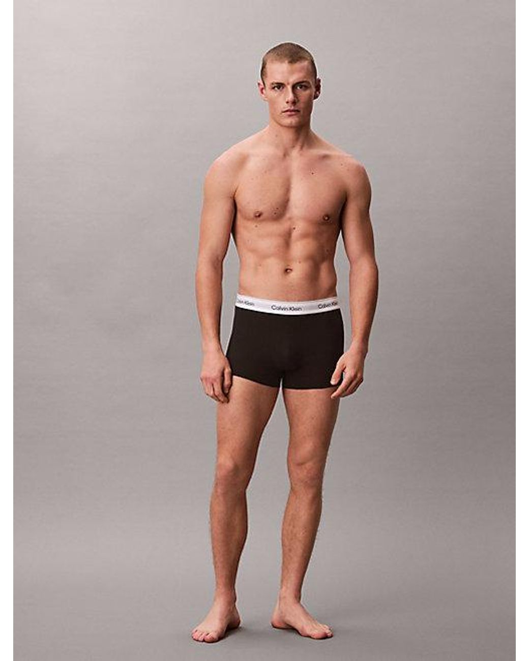 Calvin Klein White 3 Pack Trunks for men