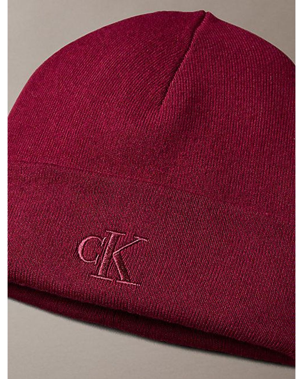 Calvin Klein Mütze Mit Klassischem Logo in Red für Herren