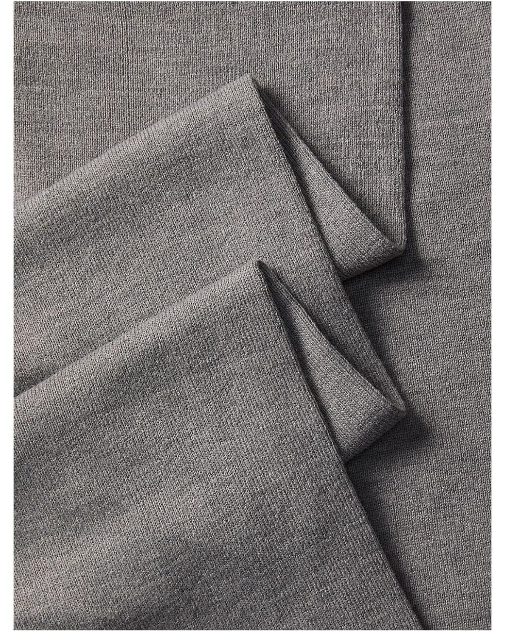 Calvin Klein Gray Double Layer Scarf for men