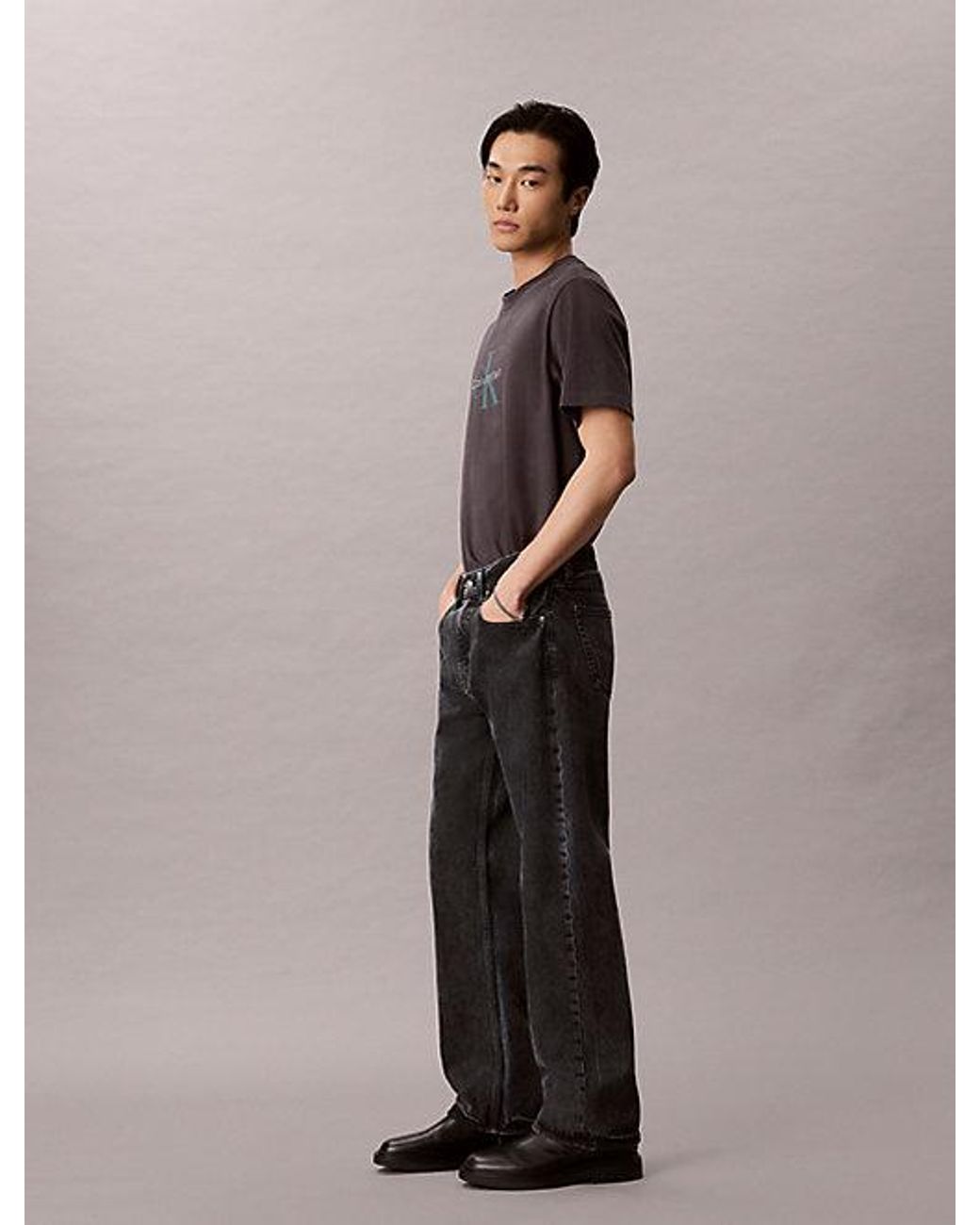 Calvin Klein Multicolor Jeans 90S Straight Jeans for men