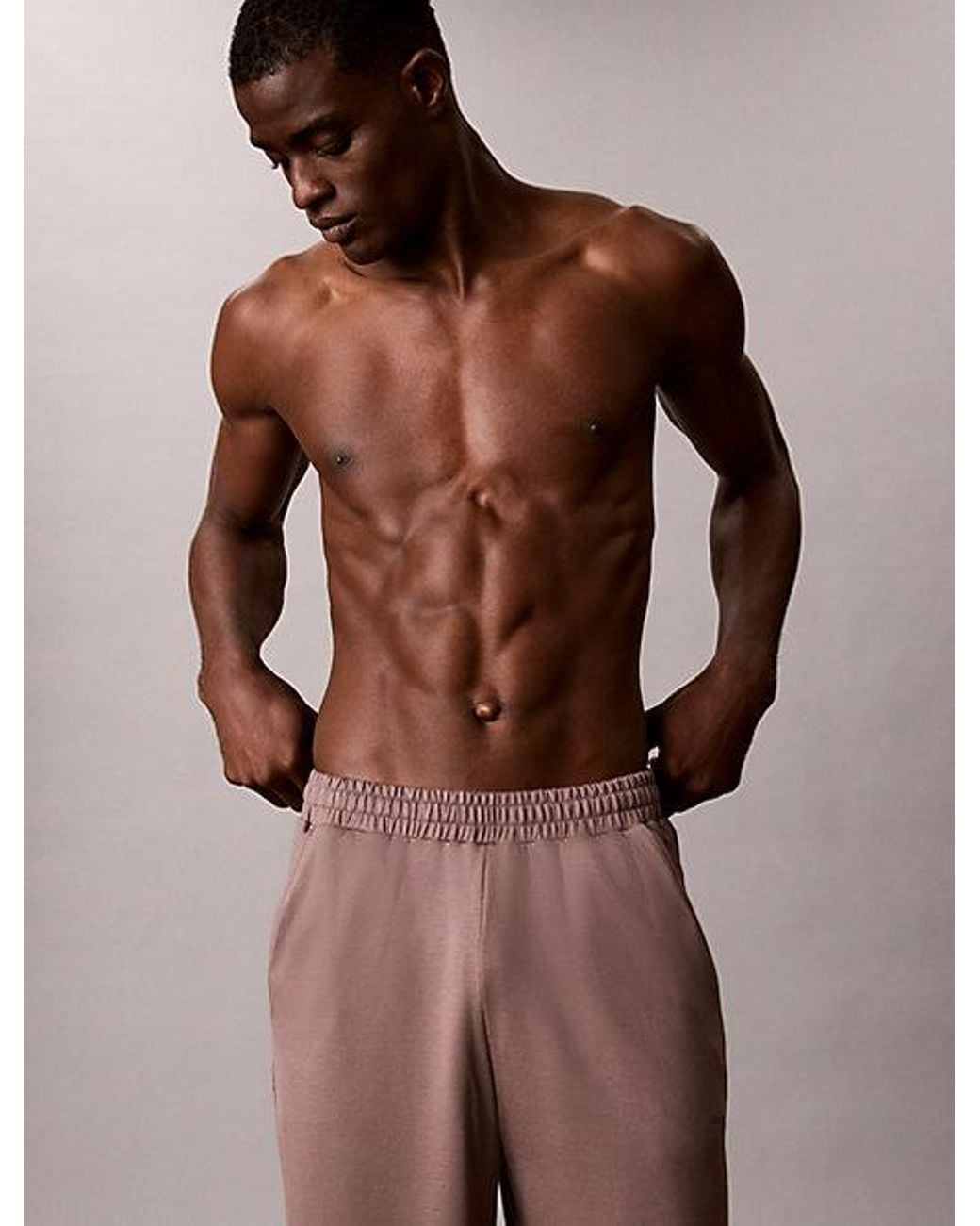 Calvin Klein Brown Lounge Joggers Ultra Soft for men