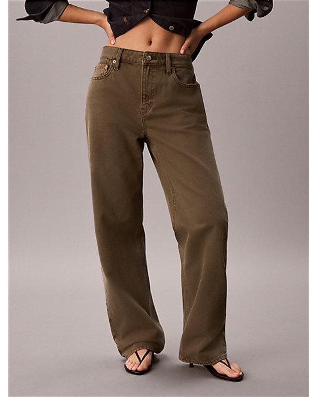 Calvin Klein Green Jeans 90S Straight Jeans
