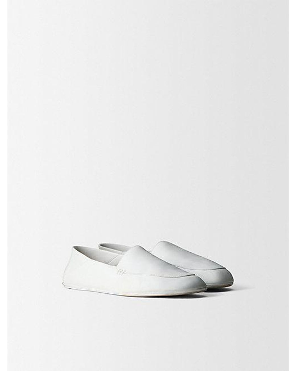 Calvin Klein White Vela Loafer