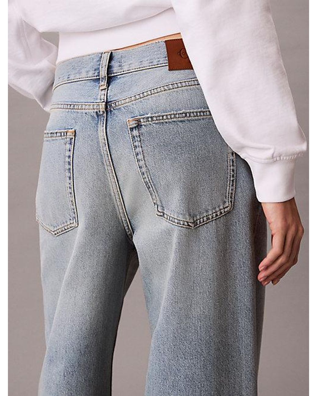 Calvin Klein Blue Jeans 90S Straight Jeans