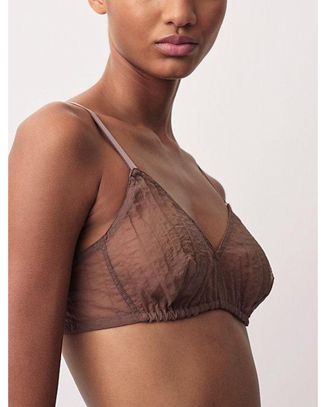 Calvin Klein Red Solen Unlined Bralette