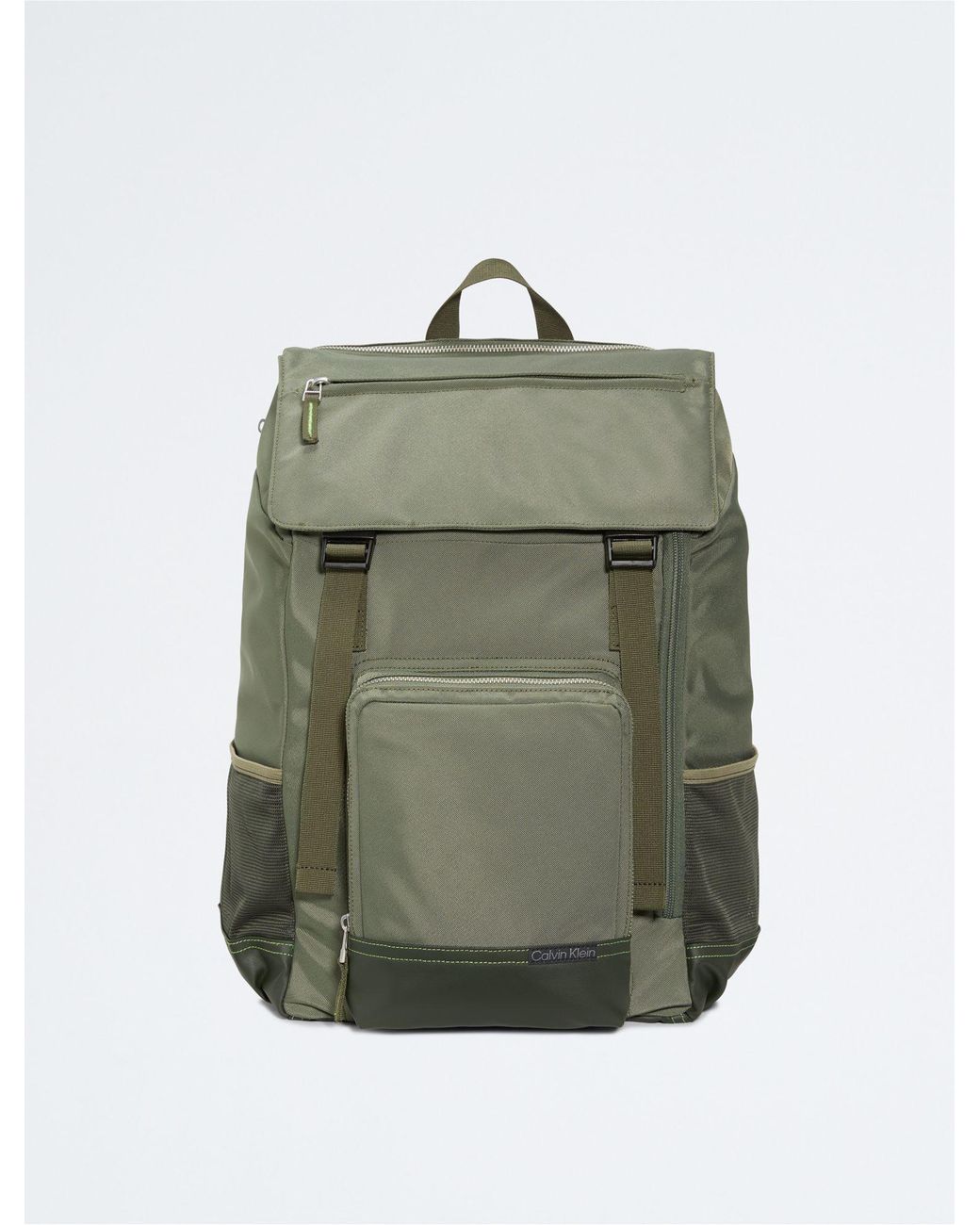 Calvin Klein Utility Backpack in Green for Men Lyst