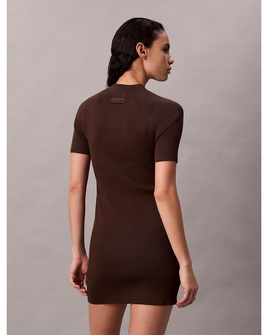 Miniabito di Calvin Klein in Brown
