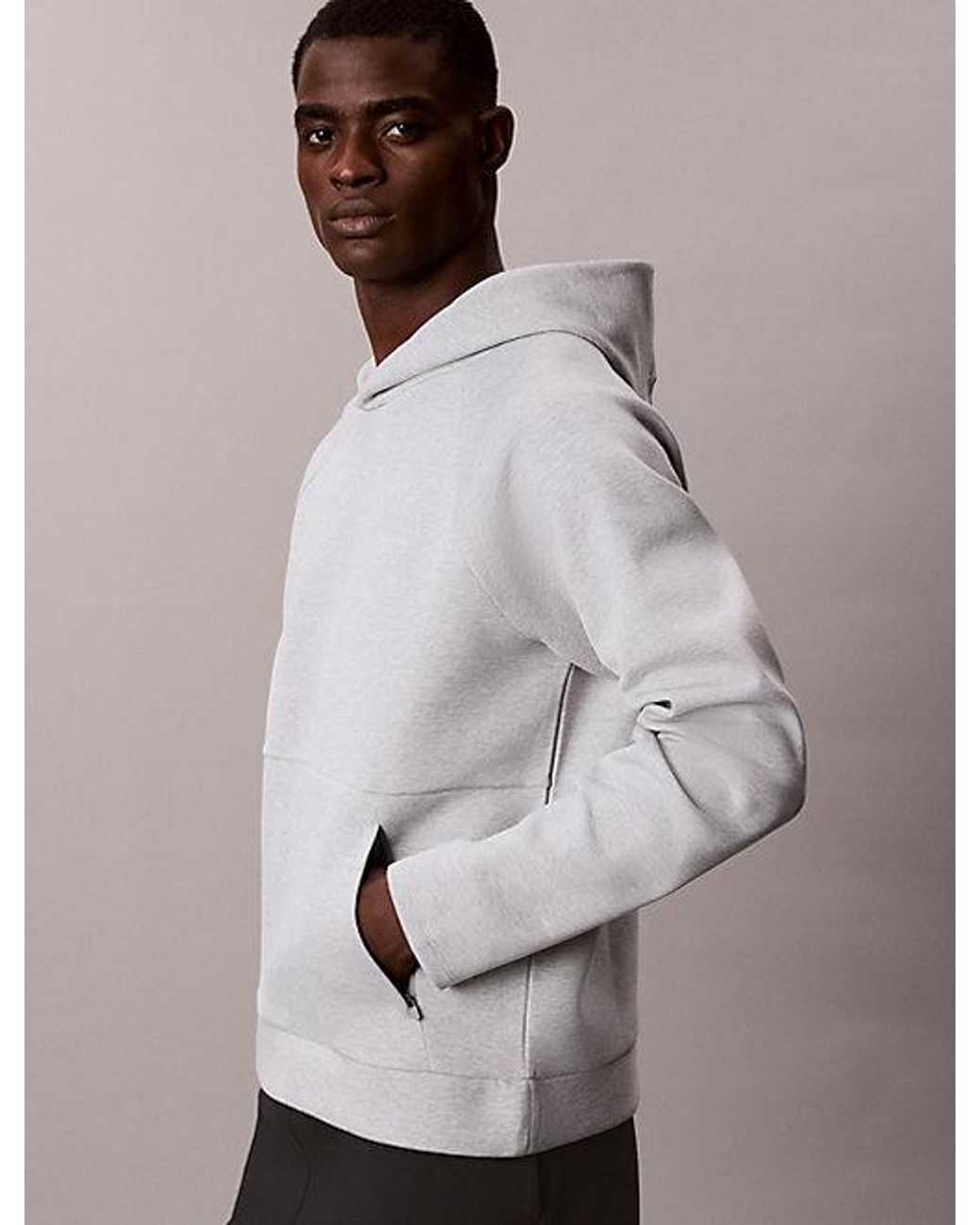 Calvin Klein Multicolor Sport Performance Double Knit Hoodie for men
