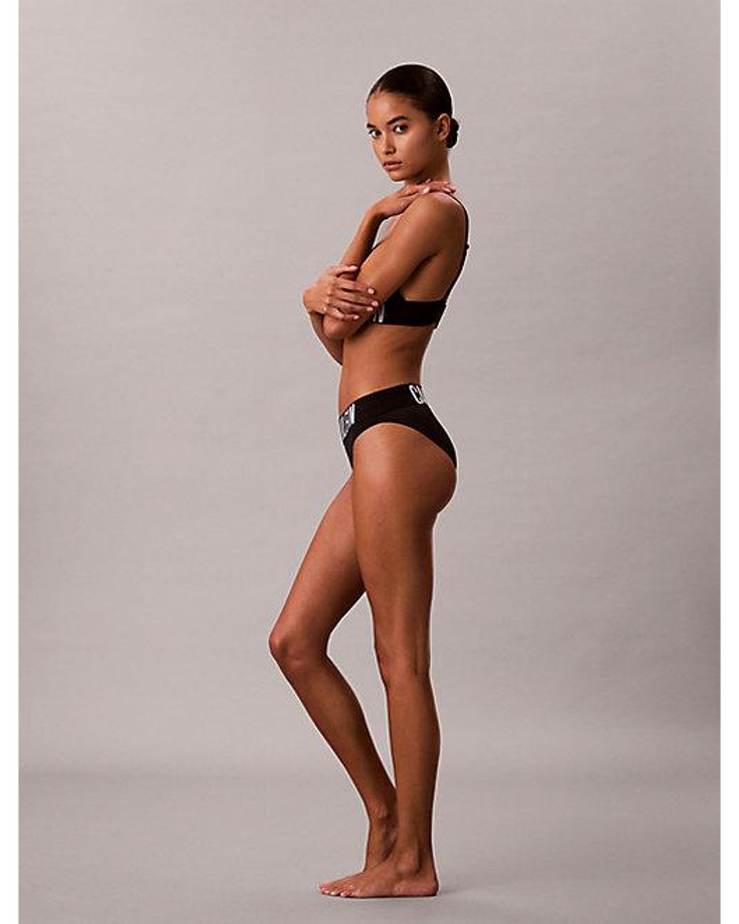 Calvin Klein Black Bikini Bottoms Intense Power