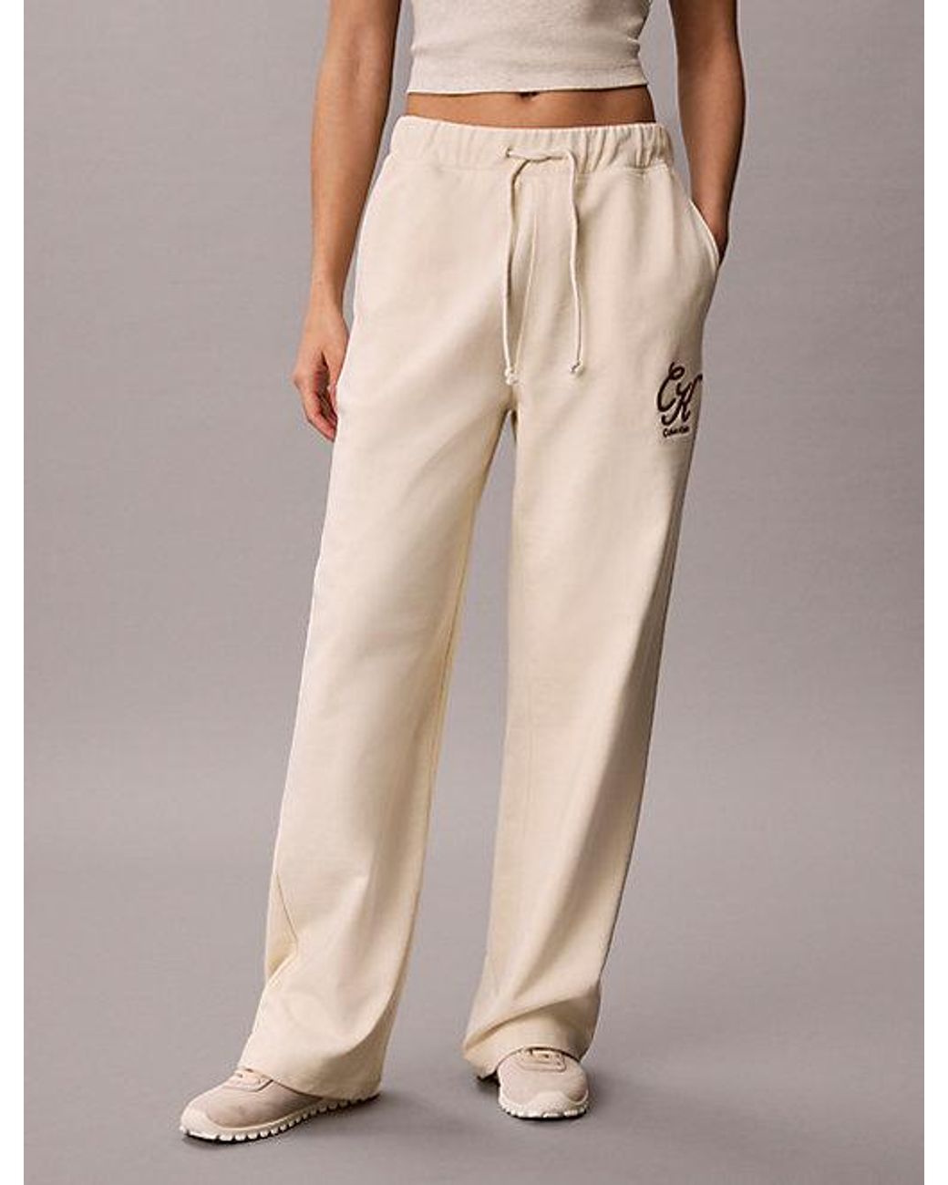 Calvin Klein Multicolor Jeans Terry Graphic Logo Sweatpants