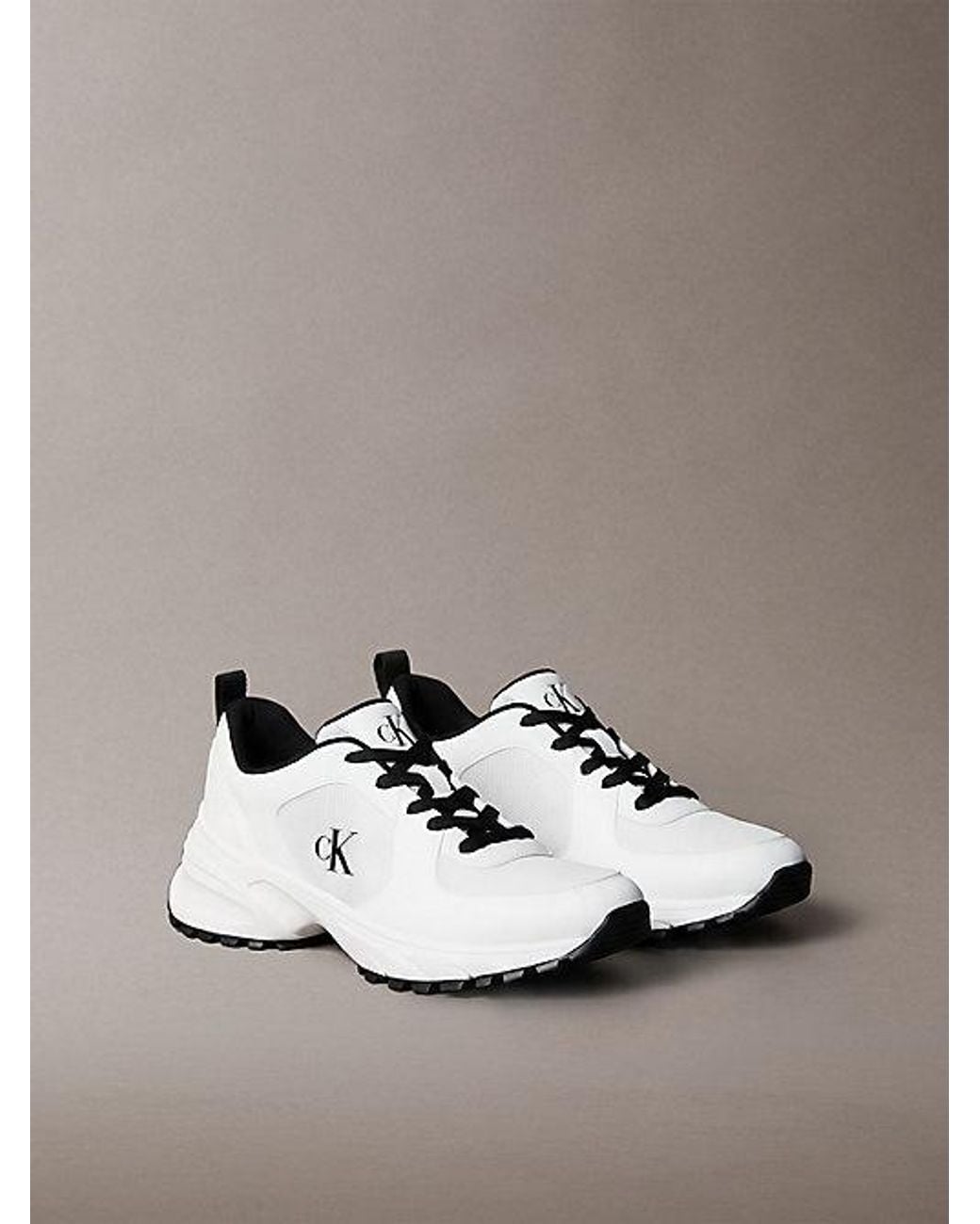 Calvin Klein Metallic Traction Runner Trainers for men