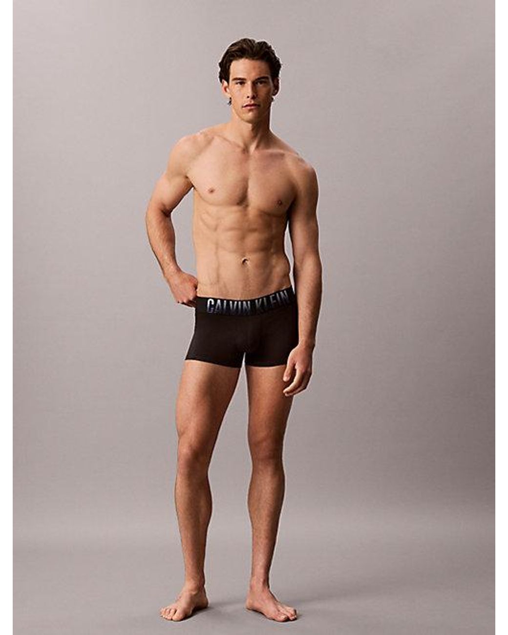 Calvin Klein Multicolor 3 Pack Trunks Intense Power Cotton for men