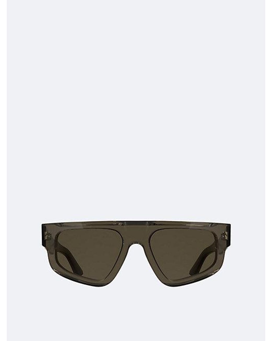 Calvin Klein Gray Modified Rectangle Sunglasses Ck25539S