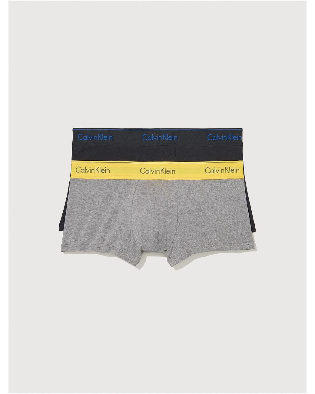 Calvin Klein Color Block Modern Cotton Stretch 2 pack Low Rise