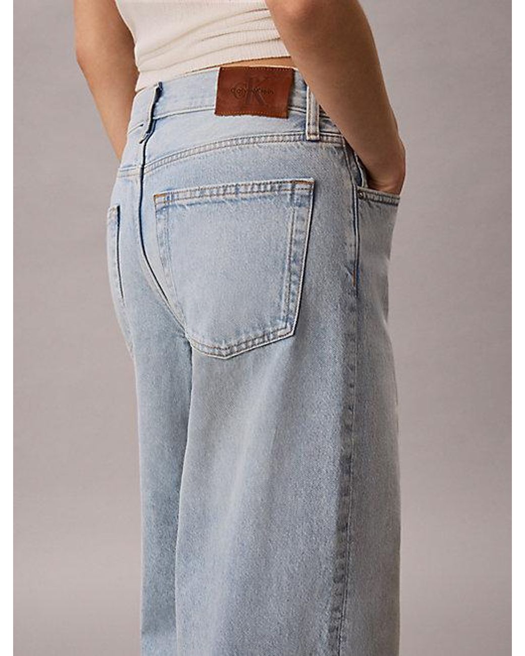 Calvin Klein Multicolor Jeans Low Rise Baggy Jeans