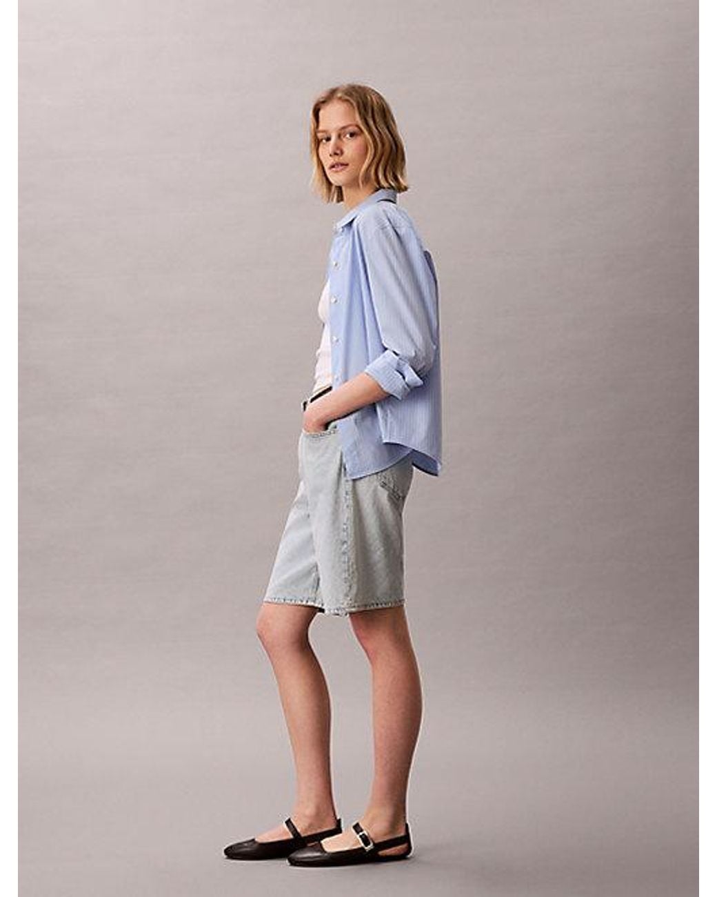 Calvin Klein Multicolor Jeans Denim Bermuda Shorts