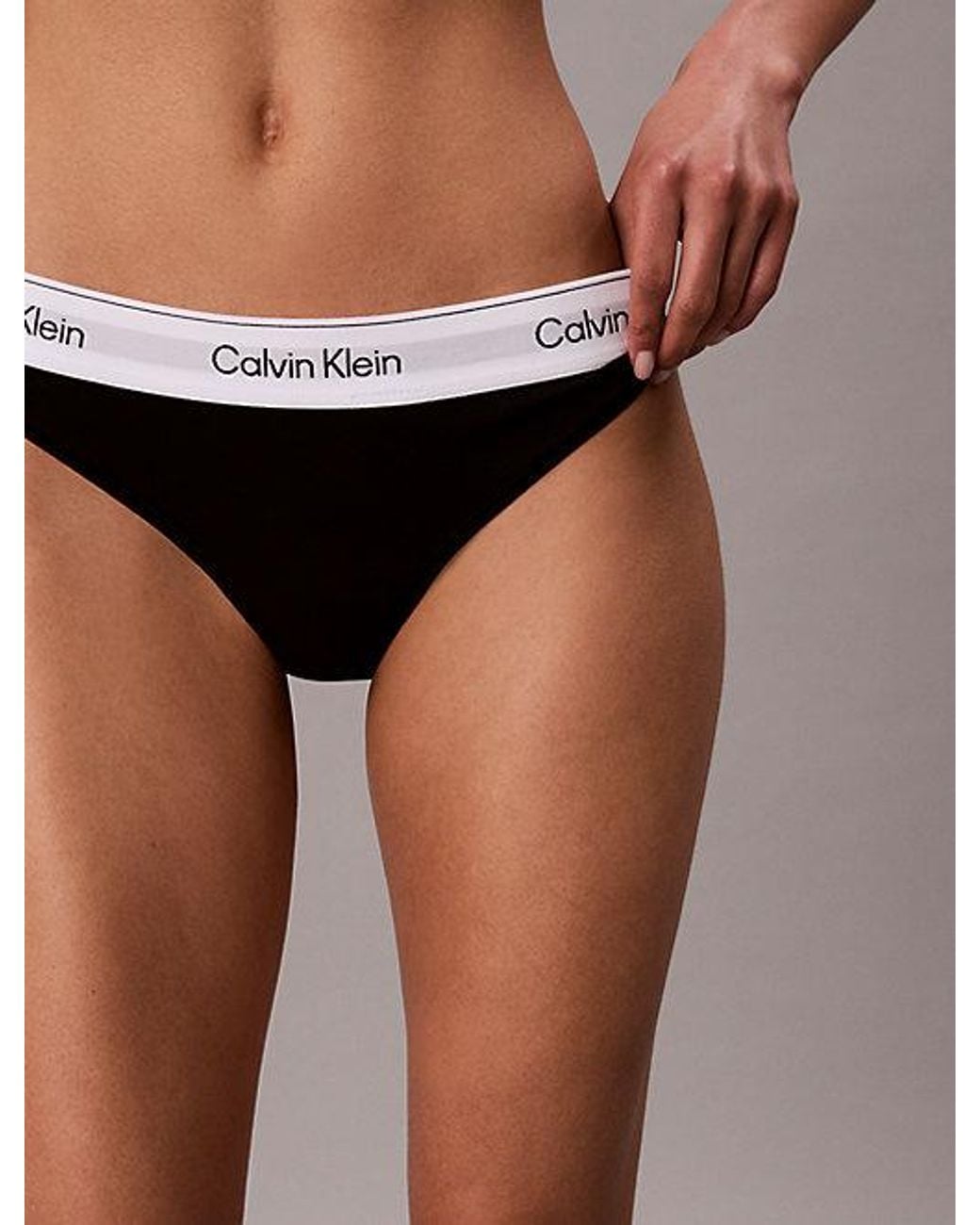 Calvin Klein Multicolor Thong Icon Cotton Modal