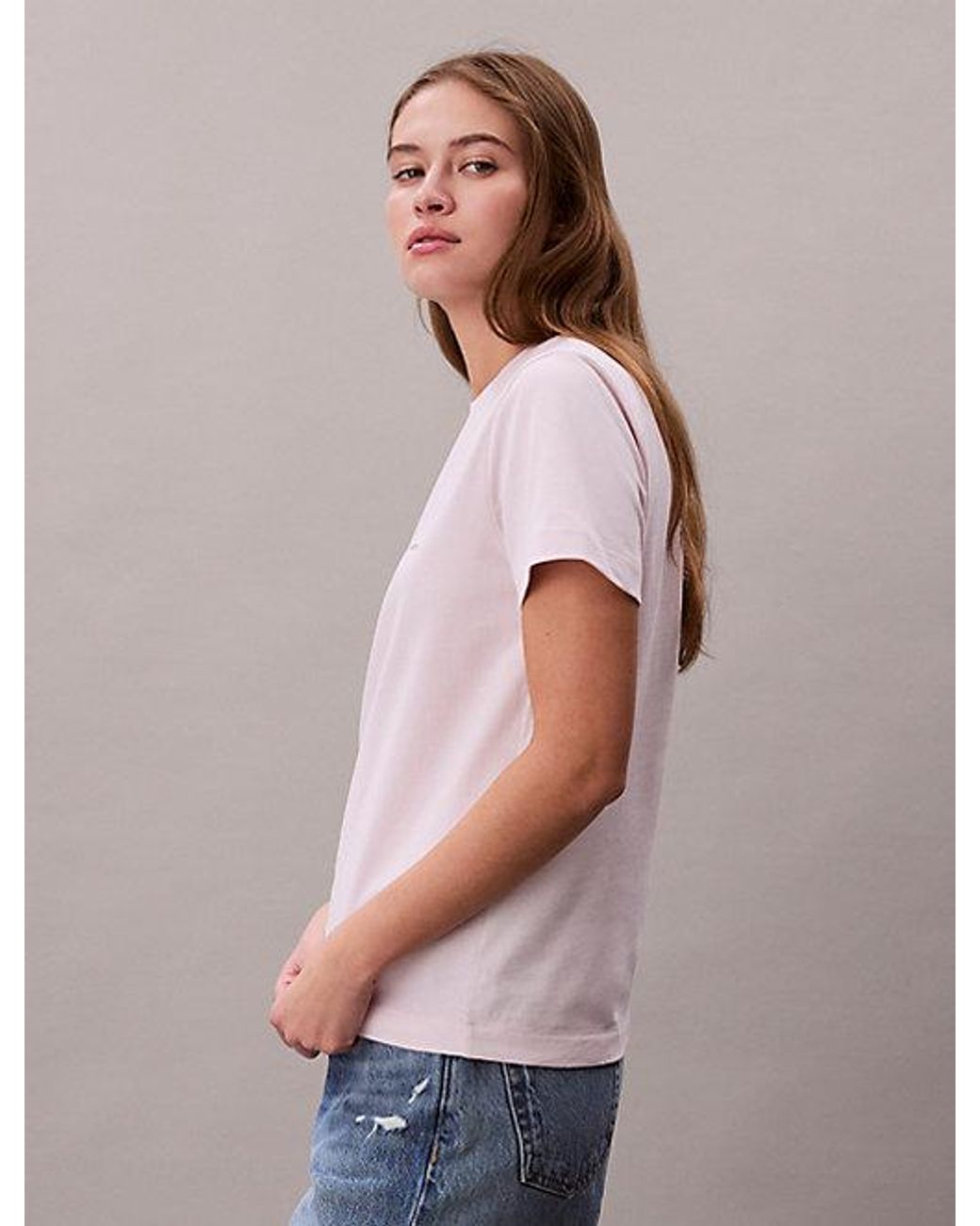 Calvin Klein Multicolor Jeans 2 Pack Cotton Monogram T-Shirts