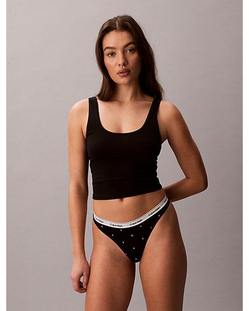 Calvin Klein Multicolor Thong Icon Logo
