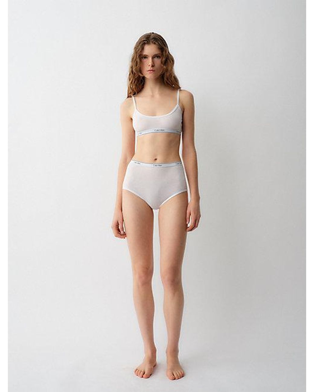 Calvin Klein White Sansa Brief