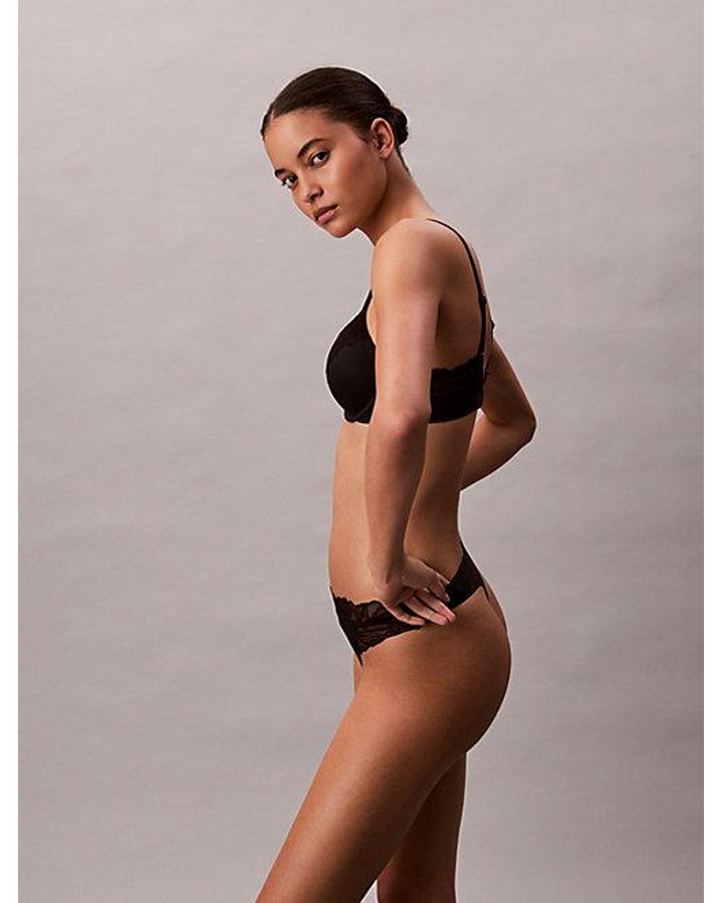 Calvin Klein String in het Black