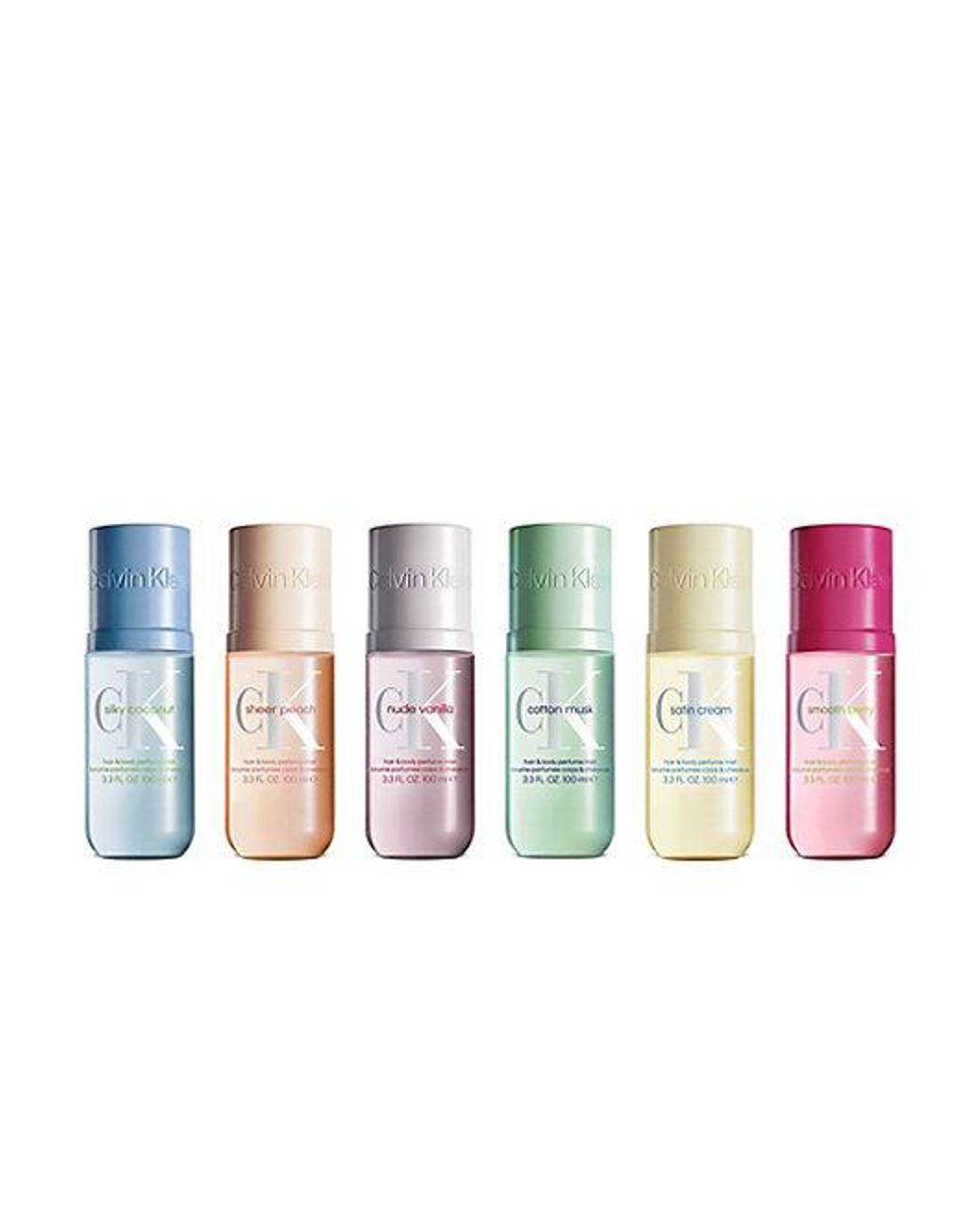 Calvin Klein White Ck Sheer Peach Hair & Body Perfume Mist 100Ml