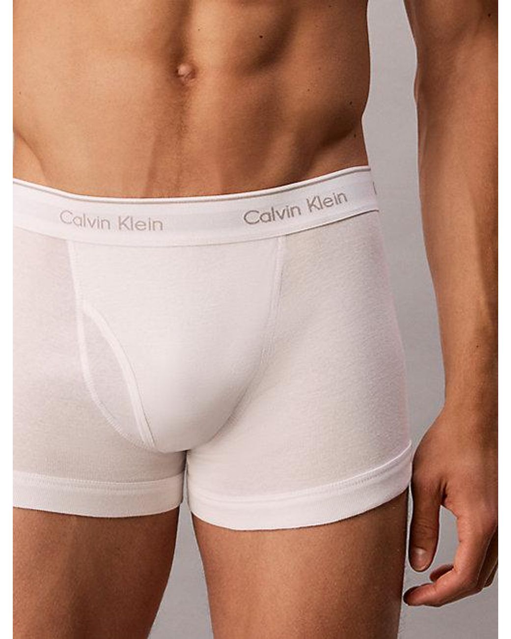 Calvin Klein 5-Pack Korte Boxers in het White voor heren