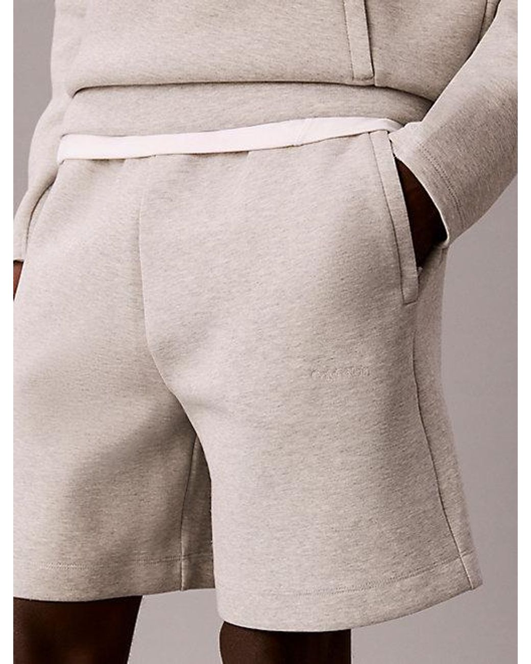 Calvin Klein Natural Performance Double Knit Gym Shorts for men