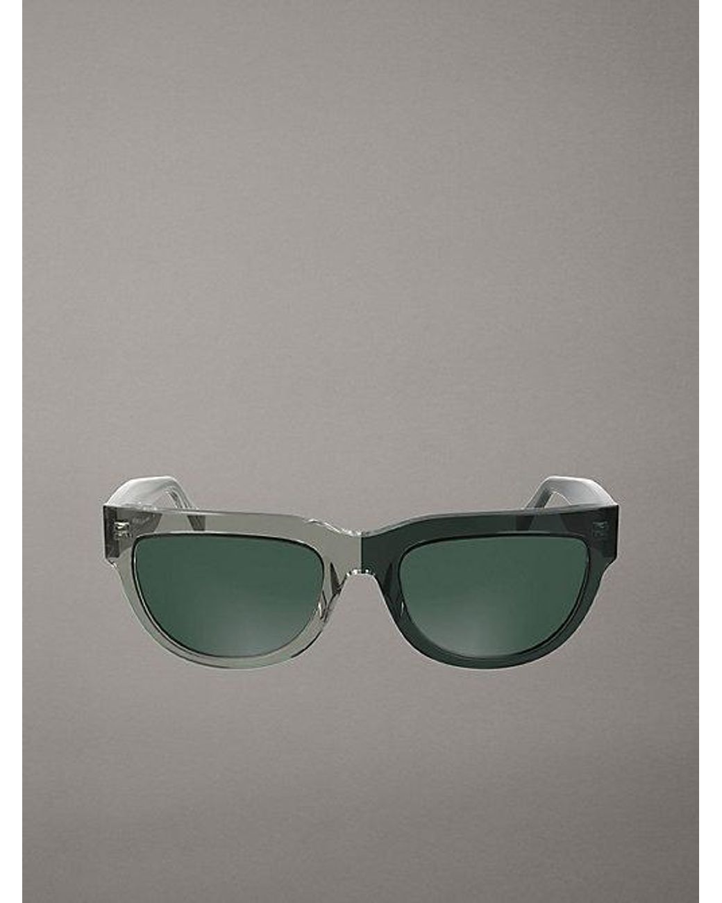 Calvin Klein Gray Jeans Cat Eye Sunglasses
