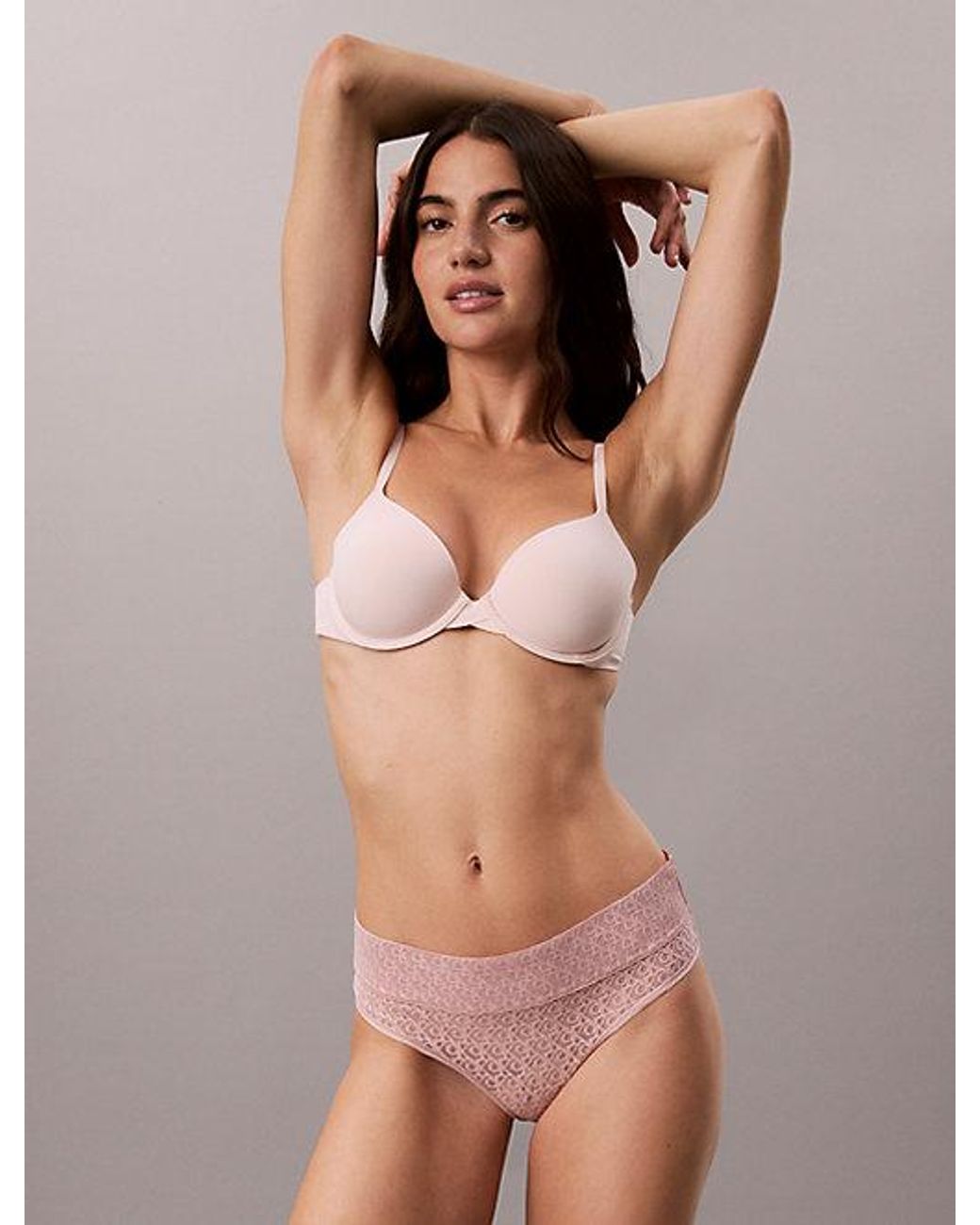 Calvin Klein Multicolor Brazilian Briefs Icon Logo Lace