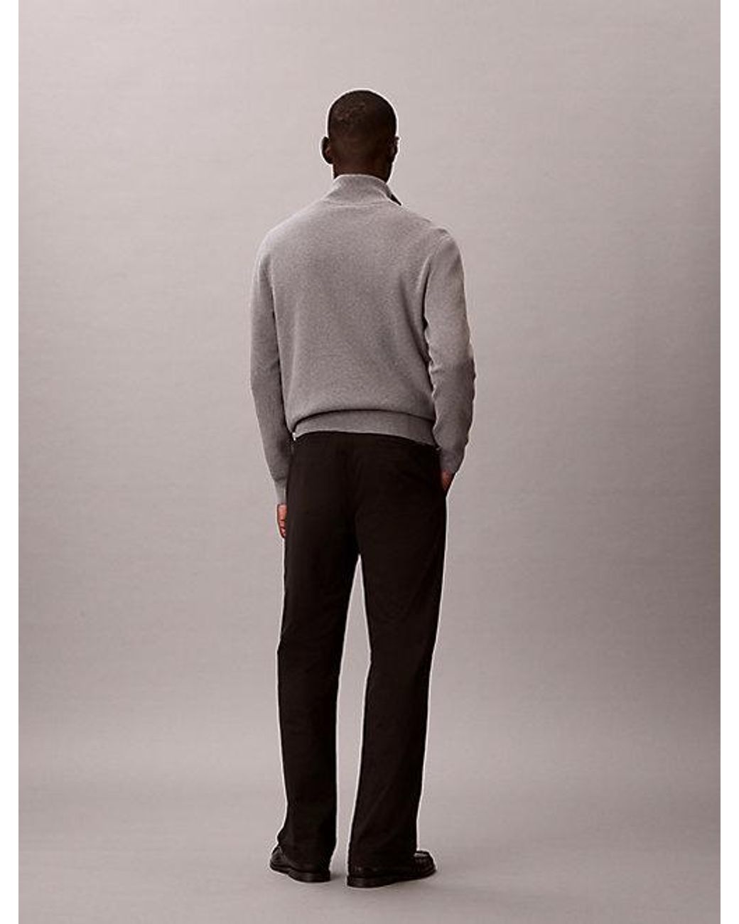 Calvin Klein Black Jeans 90S Straight Chino Pants for men