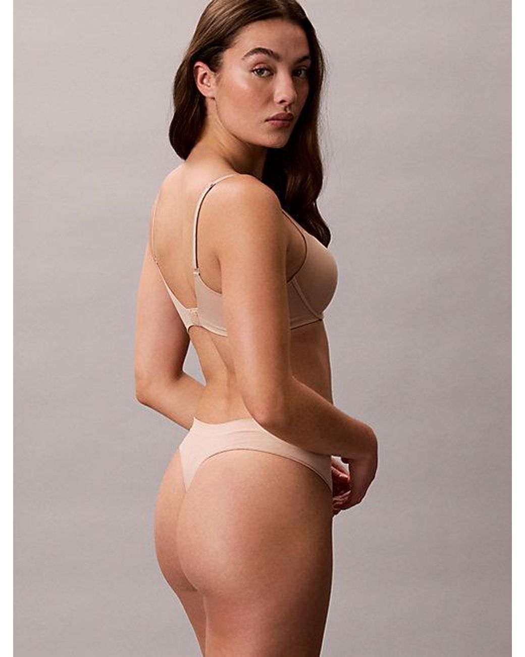 Calvin Klein Brown 3Er-Pack Strings