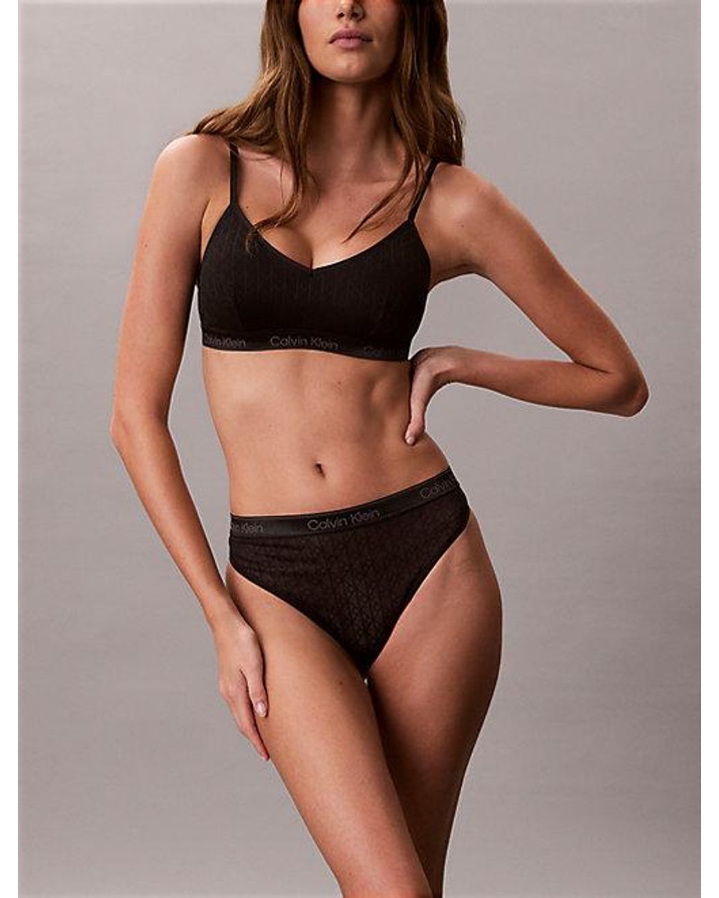 Calvin Klein String in het Brown
