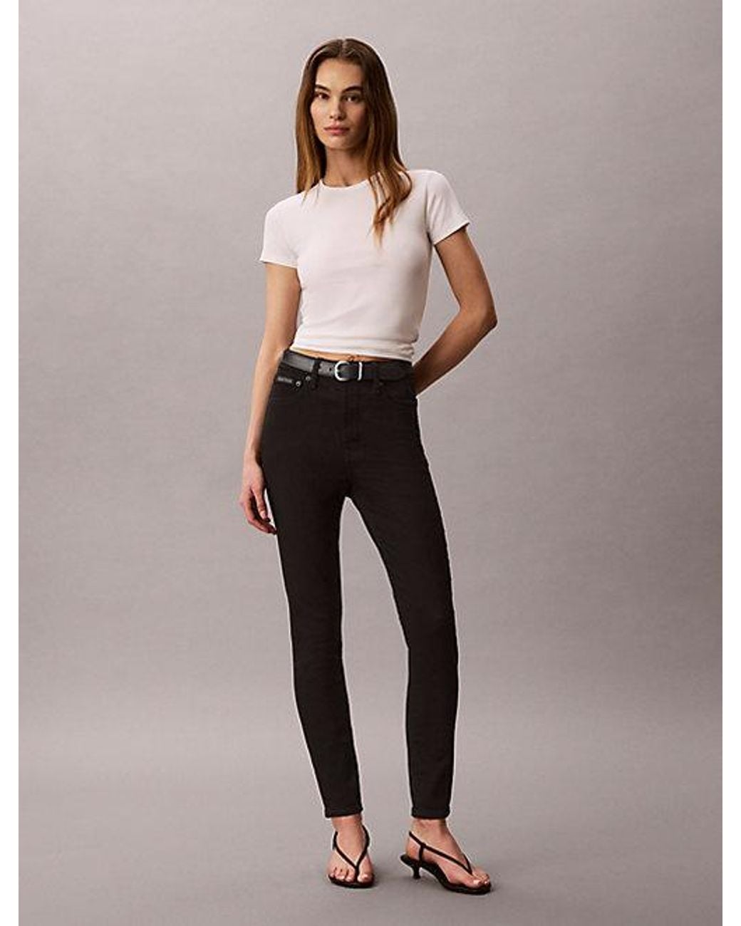 Calvin Klein Multicolor Jeans High Rise Skinny Fit Jeans