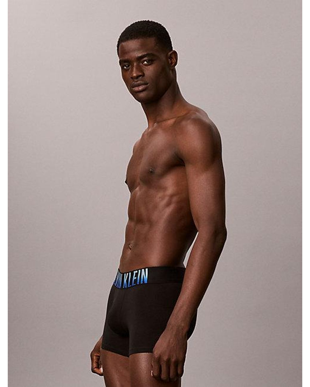 Calvin Klein Black 3 Pack Boxer Briefs Intense Power Cotton Stretch for men