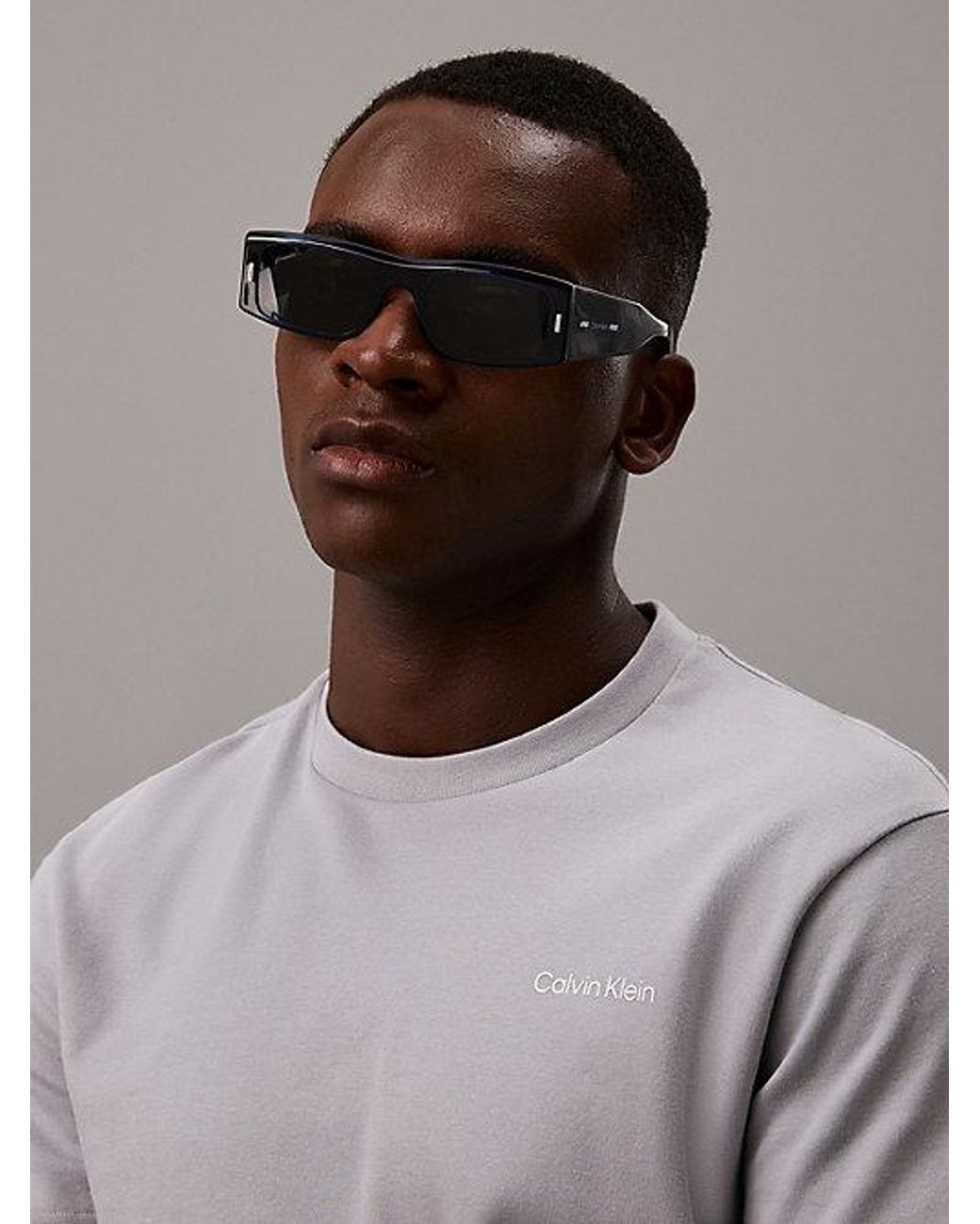 Calvin Klein Green Square Sunglasses