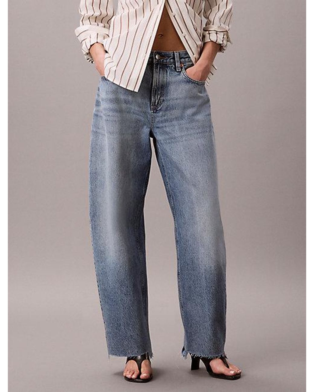 Calvin Klein Multicolor Jeans Relaxed Barrel Jeans