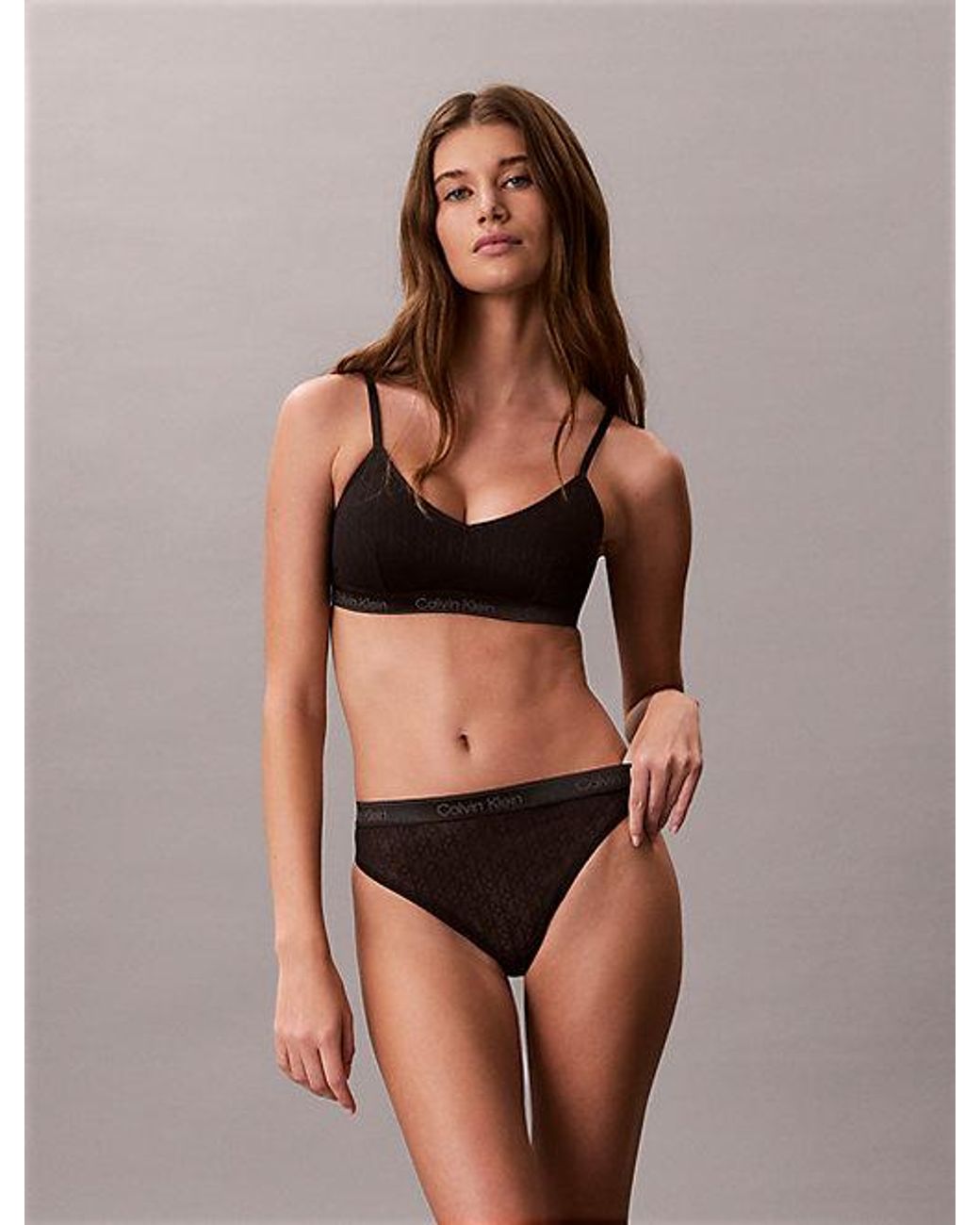 Calvin Klein String in het Brown