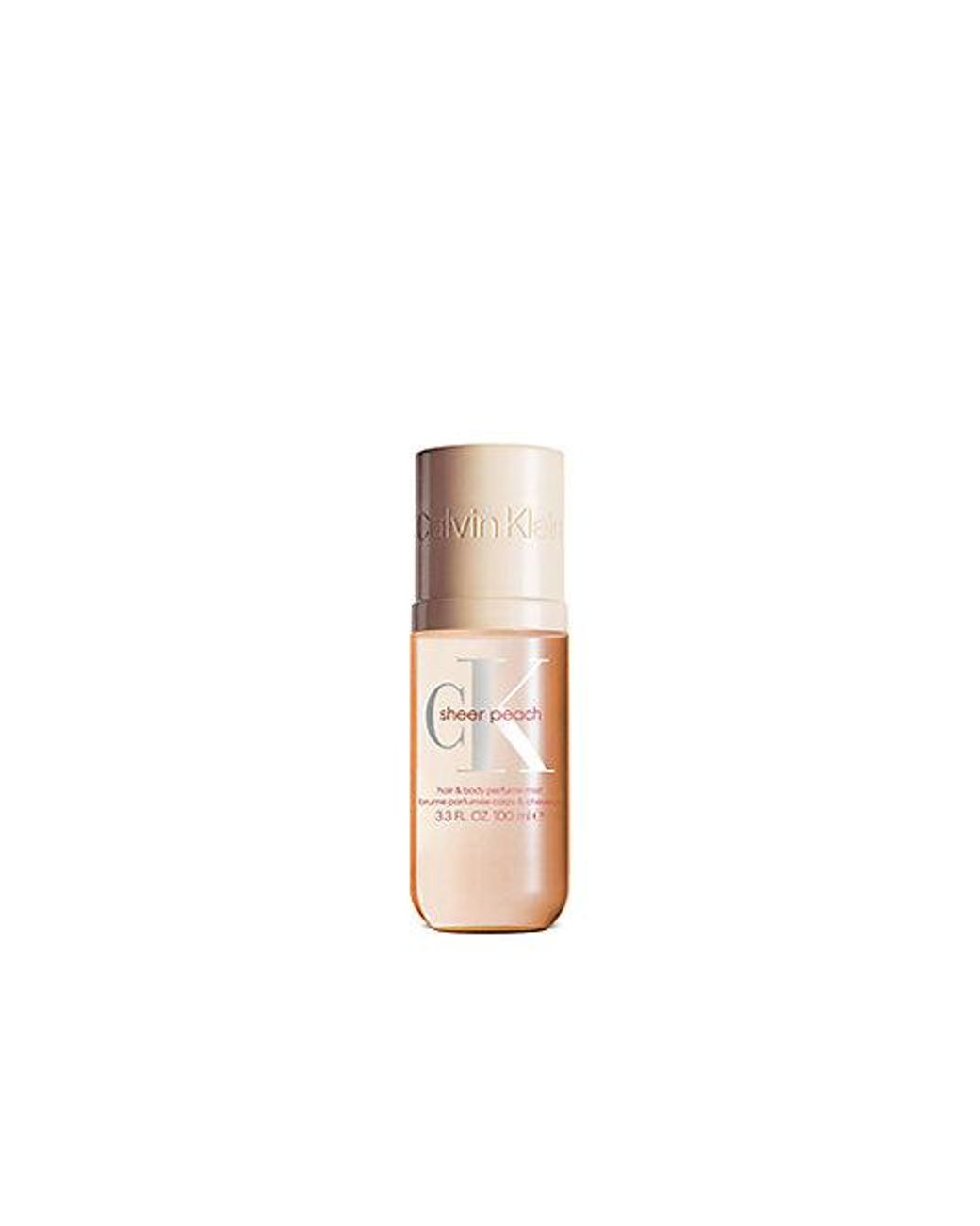 Calvin Klein White Ck Sheer Peach Hair & Body Perfume Mist 100Ml