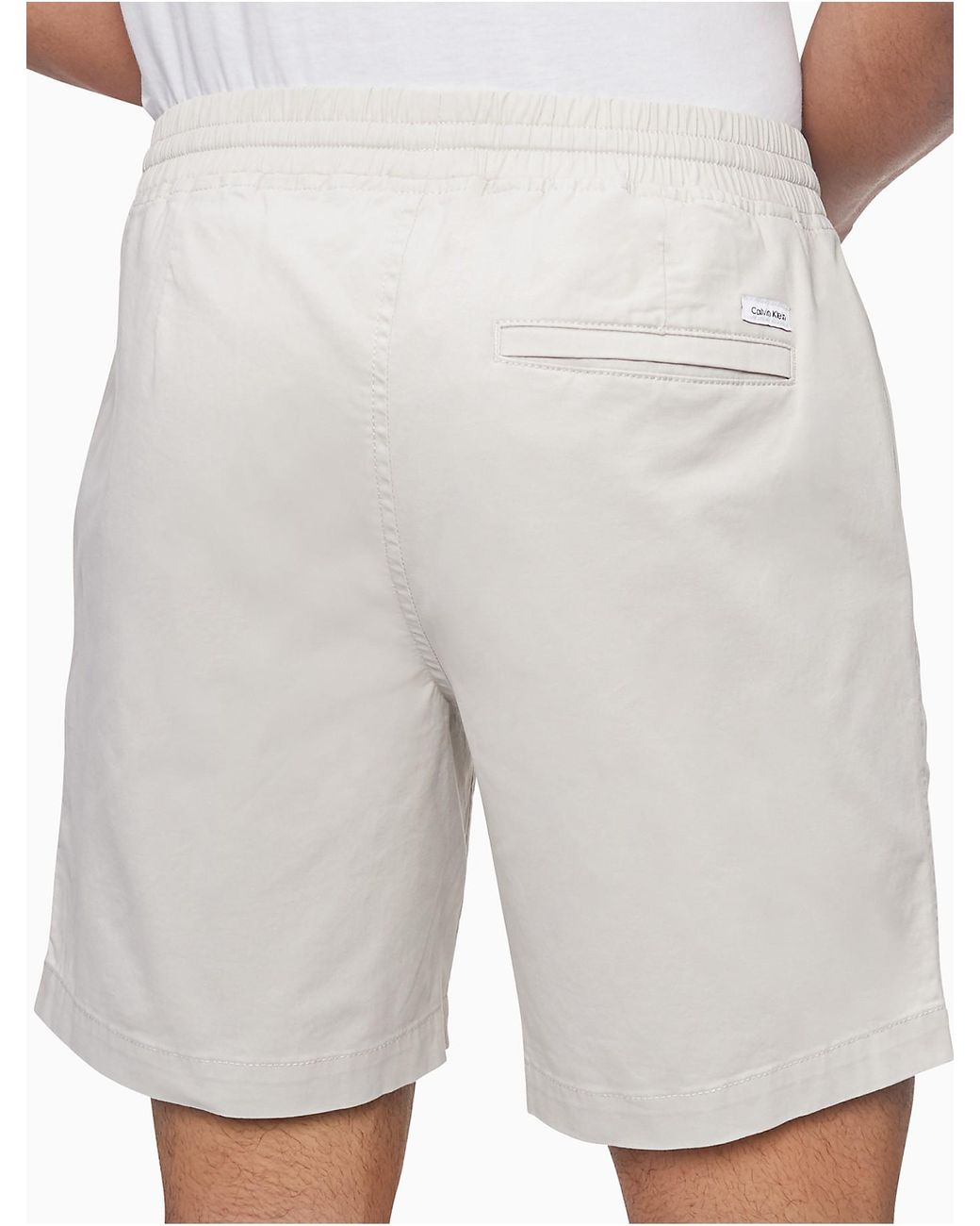 Calvin Klein Solid Straight Leg Pull on 7