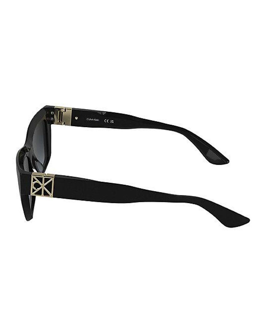 Calvin Klein Black Cat Eye Sunglasses