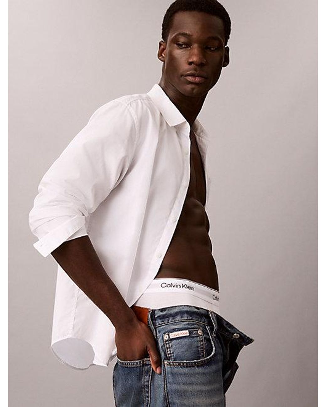Calvin Klein Metallic 3 Pack Trunks Icon Cotton Stretch for men