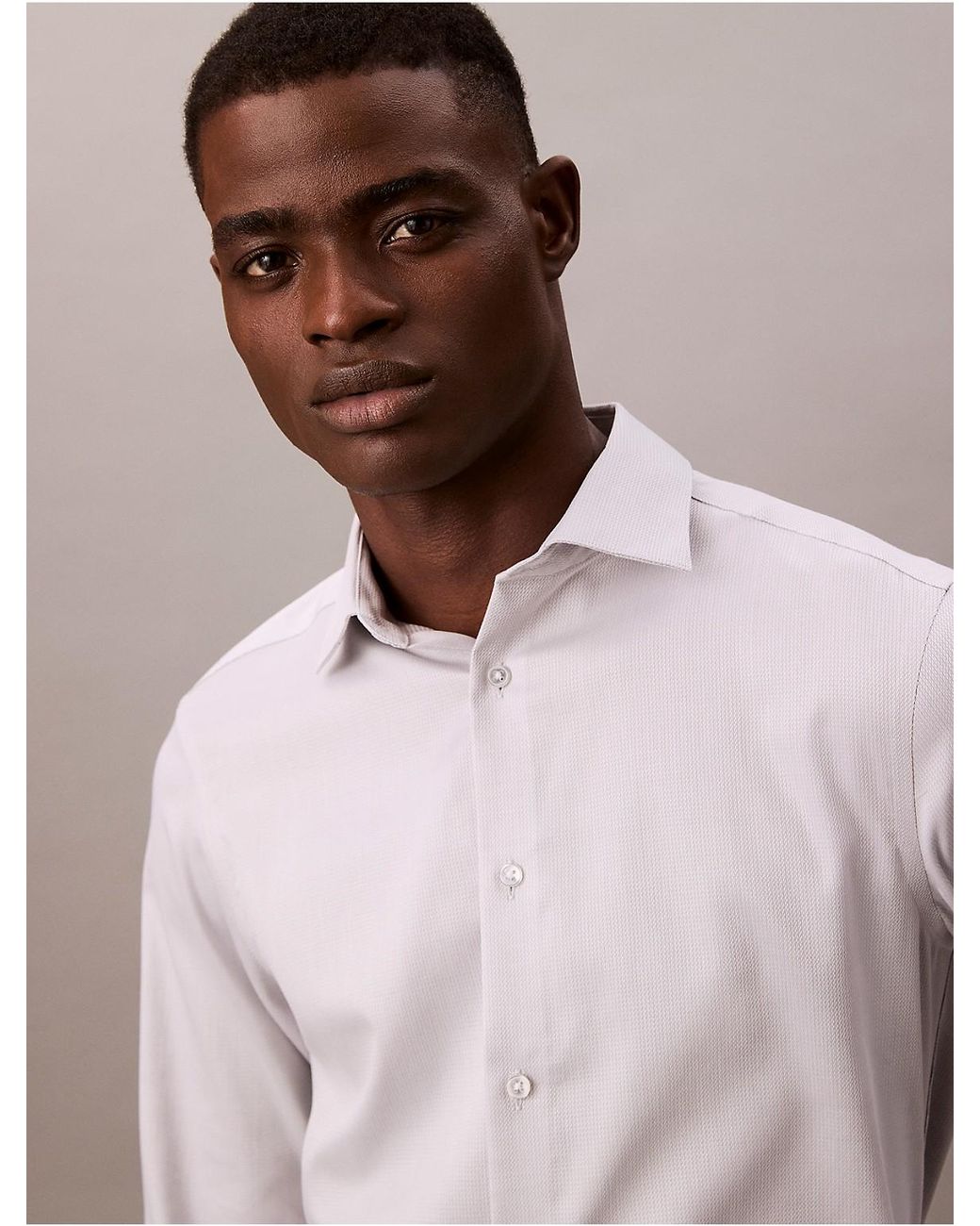 green emerald velvet dress Calvin Klein Steel Slim-Fit Stain Shield Solid Dress Shirt Gray M 15 3   Biggybargains