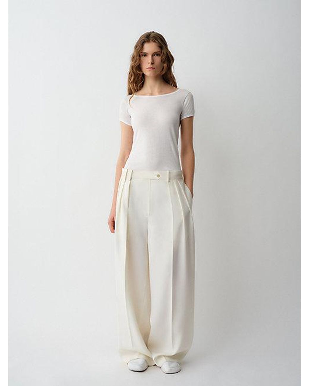 Calvin Klein White Reid Tee