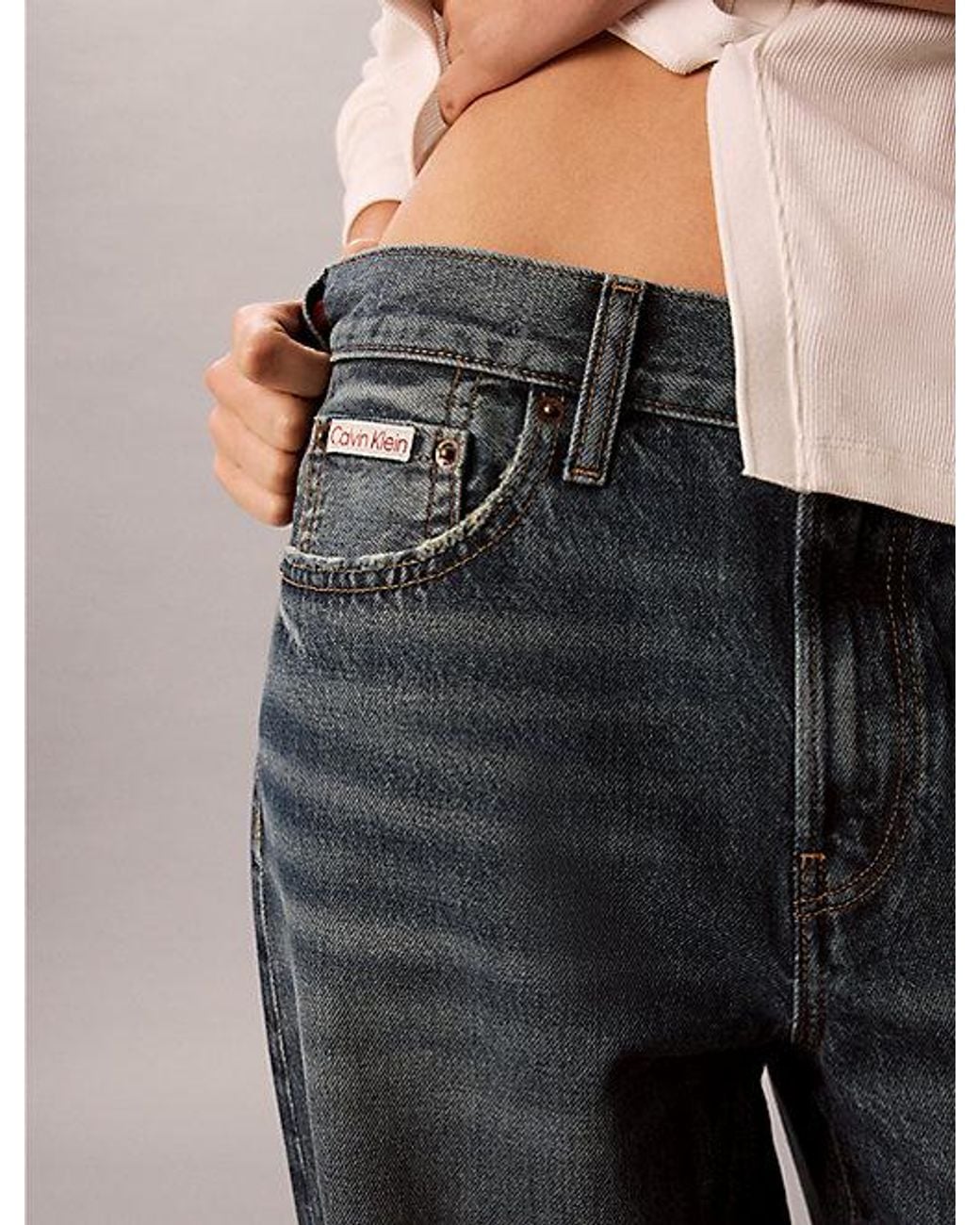 Calvin Klein Multicolor Jeans Wide Leg Jeans