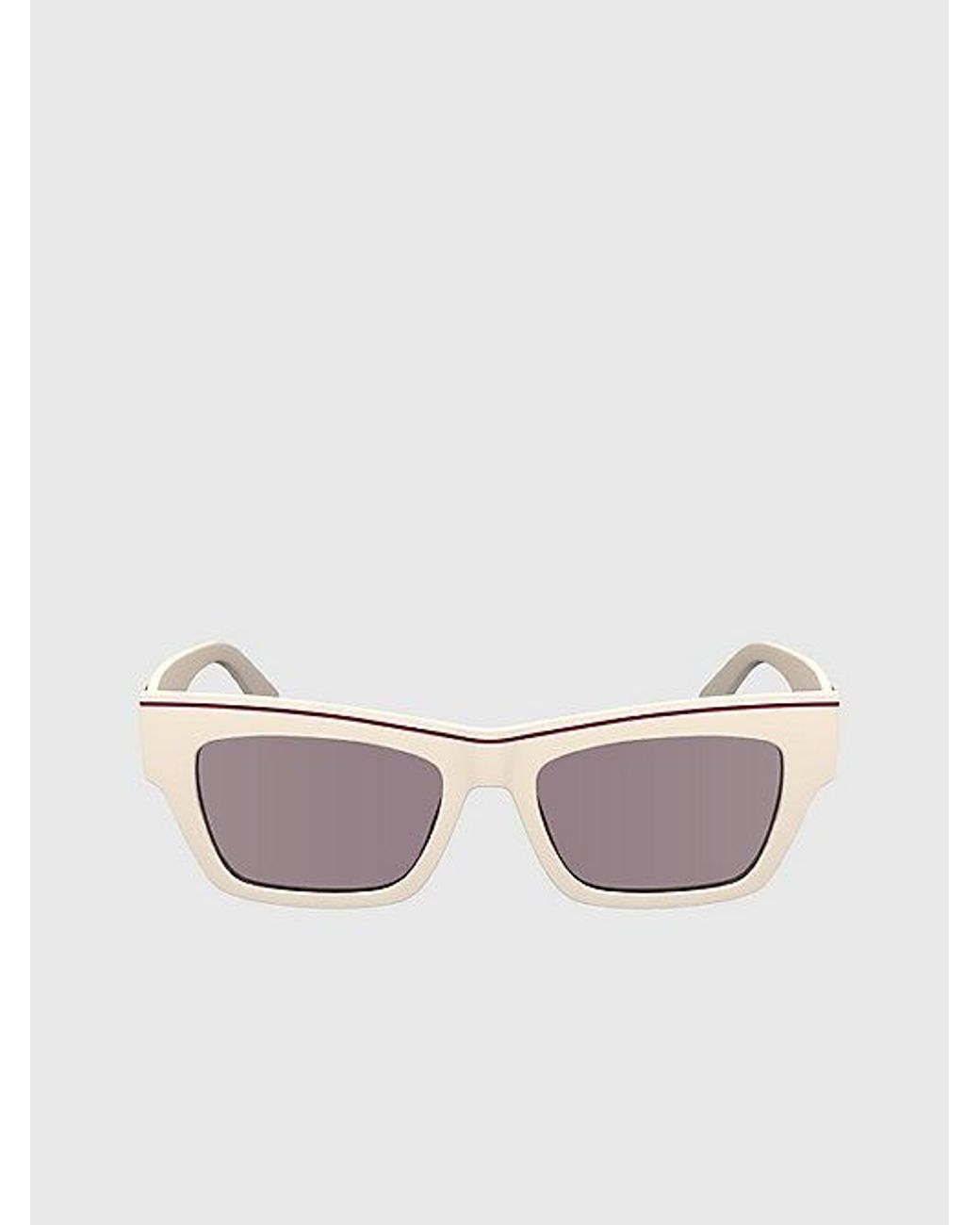 Calvin Klein Pink Jeans Modified Rectangle Sunglasses